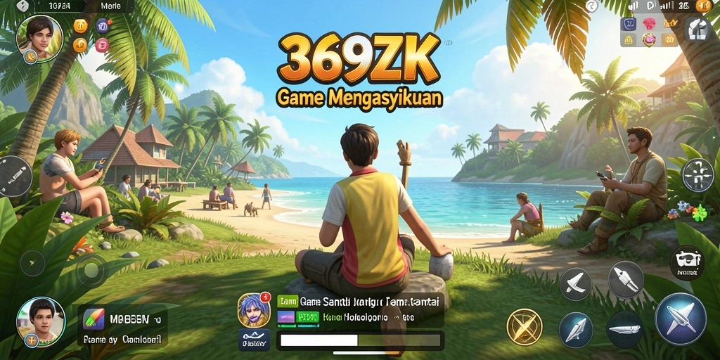 Tampilan gameplay 369ZK yang santai dan mengasyikkan.