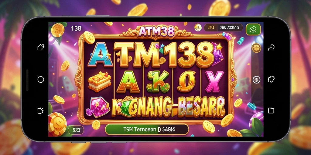 Tampilan visual menawan dari gameplay Slot ATM138 yang seru.