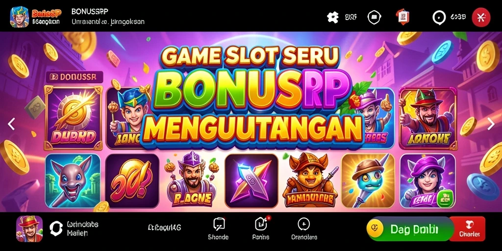 Tampilan gameplay menarik dari BONUSRP yang seru dan menantang.