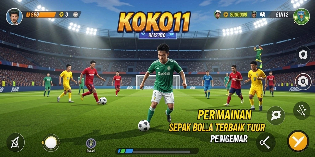 Tampilan gameplay <strong>KOKO11</strong> yang memukau dengan aksi langsung di lapangan.