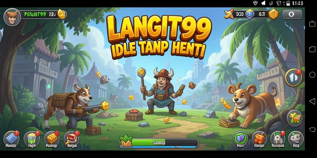 Tampilan menarik dari gameplay LANGIT99 yang mengasyikkan