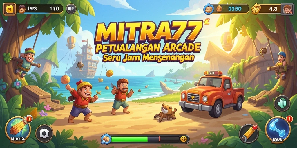 Gameplay seru dan penuh aksi di MITRA77.